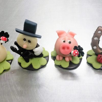 Marzipan Glücksbringer