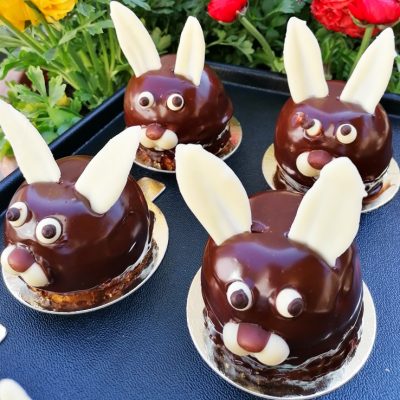 Osterhäschen mit Schokomousse