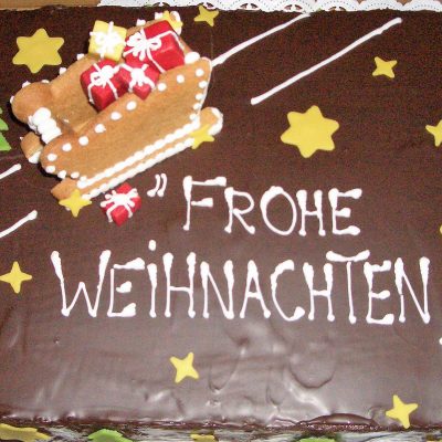 Weihnachts-Sachertorte