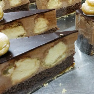 Schokovanilletorte